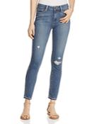 Paige Hoxton Skinny Ankle Jeans In Lexi Destructed