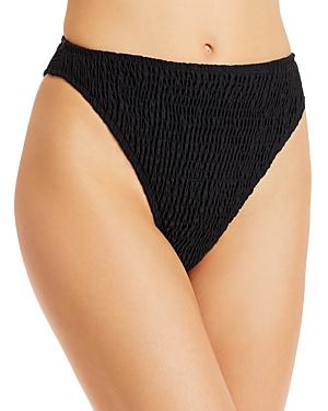 Charlie Holiday Isabella Smocked Bikini Bottom