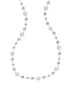 Ippolita 18k Yellow Gold Lollipop Multi Gemstone Lollitini Statement Necklace, 36