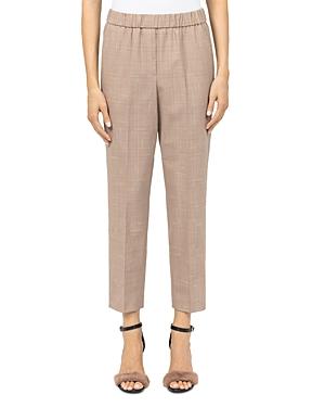 Peserico Pull On Metallic Trim Pants