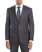 Canali Siena Denim Effect Classic Fit Suit
