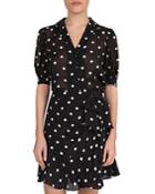 The Kooples Moonlight Dots Button-down Top