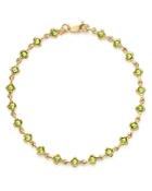 Peridot Station Bracelet In 14k Yellow Gold - 100% Exclusive