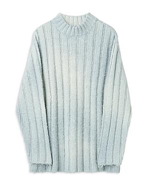 Our Legacy Ribbed Regular Fit Funnel Neck Sweater
