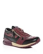 Snkr Project Men's Rodeo Camo Color-block Lace Up Sneakers
