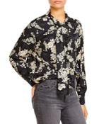 Rebecca Taylor Gabrielle Floral Print Blouse