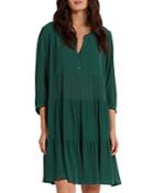 Gerard Darel Jacob Tiered Crepe Dress