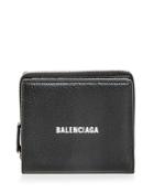 Balenciaga Cash Leather Bifold Wallet