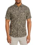 Faherty Breeze Printed Button Down Short Sleeve Shirt