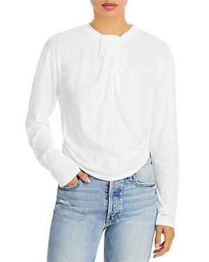 Frame Twisted Neck Top