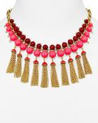 Kate Spade New York That's A Wrap Tassel Statement Necklace, 16