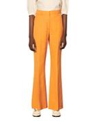 Sandro Laurel Straight Leg Pants