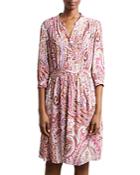 Gerard Darel Jael Paisley Print Crepe Dress