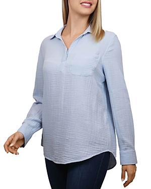 Beachlunchlounge Peyton Soft Cotton Popover Shirt