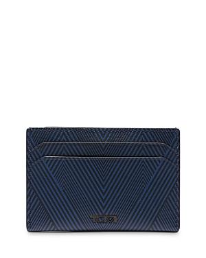 Tumi Nassau Slim Chevron Card Case