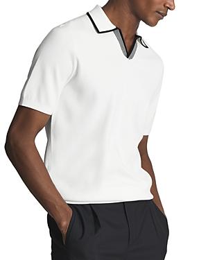 Reiss Ettrick Open Collar Tipped Polo