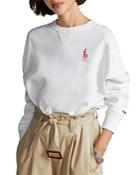 Polo Ralph Lauren Pink Pony Logo Sweatshirt