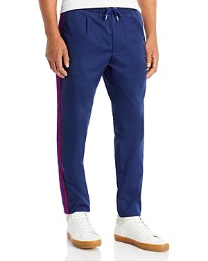 Moncler Stripe Trimmed Tailored Straight Fit Pants