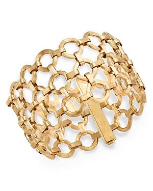 Marco Bicego 18k Yellow Gold Jaipur Openwork Wide Bracelet