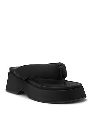 Ganni Women's Retro Platform Thong Sandals