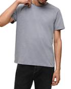 Allsaints Bodega Cotton Blend Solid Tee