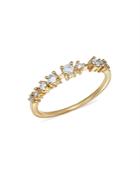 Bloomingdale's Diamond Intermittent Stacking Ring In 14k Yellow Gold, 0.30 Ct. T.w. - 100% Exclusive