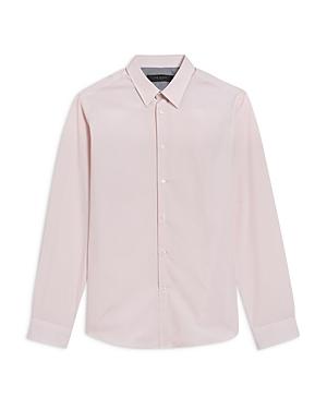 Ted Baker Padarss Geo Print Slim Fit Button Down Dress Shirt