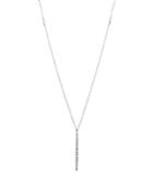 Nadri Villa Long Pendant Necklace In 18k Gold-plated Sterling Silver Or Ruthenium-plated Sterling Silver, 34