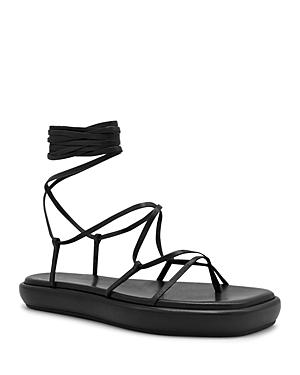 Ilio Smeraldo X Geraldine Boublil Women's Lace Up Ankle Tie Sandals