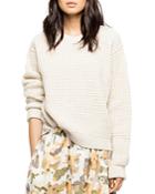 Zadig & Voltaire Kary Waffle-knit Sweater