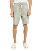 Scotch & Soda Striped Relaxed Fit Shorts