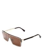 Fendi Unisex Shield Sunglasses, 142mm