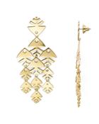 Tory Burch Fish Chandelier Drop Earrings