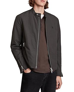 Allsaints Slim Fit Zip Front Jacket