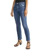 Agolde Toni High-rise Straight Jeans In Stratosphere