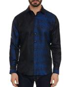 Robert Graham Limited Edition Seibelesk Silk Color-block Classic Fit Shirt