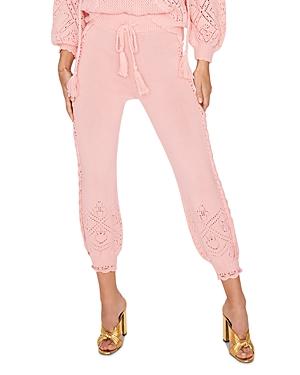 Loveshackfancy Nyla Knit Cotton Joggers
