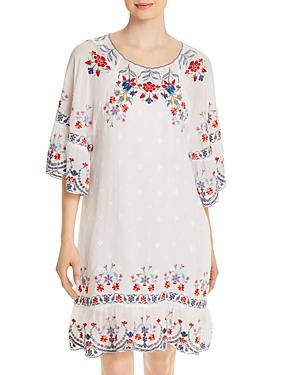 Johnny Was Victoria Embroidered Dress