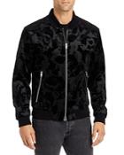 Boss Hugo Boss Jacquard Velvet Slim Fit Bomber Jacket