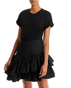 3.1 Phillip Lim Flamenco Ruffled T Shirt Dress