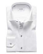 Eton Gray Button Slim Fit Dress Shirt