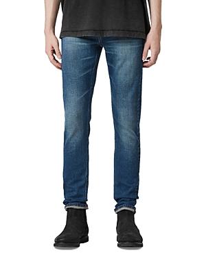 Allsaints Cigarette Jeans In Mid Indigo