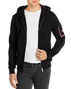 Moncler Mix Media Regular Fit Full Zip Hoodie