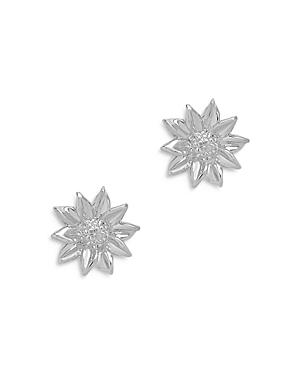 Sterling Forever Sunflower Stud Earrings