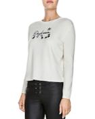 The Kooples Daydream Embellished Wool & Cashmere Sweater
