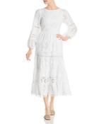 Kobi Halperin Zadie Eyelet Midi Dress