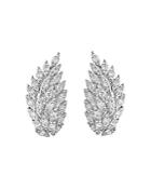 Bloomingdale's Diamond Feather Drop Earrings In 14k White Gold, 2.0 Ct. T.w. - 100% Exclusive