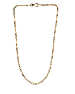 Allsaints Box Chain Strand Necklace, 24
