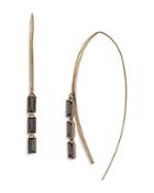 Allsaints Stone Threader Earrings