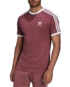 Adidas Originals Slim Fit Three Stripe Logo Tee